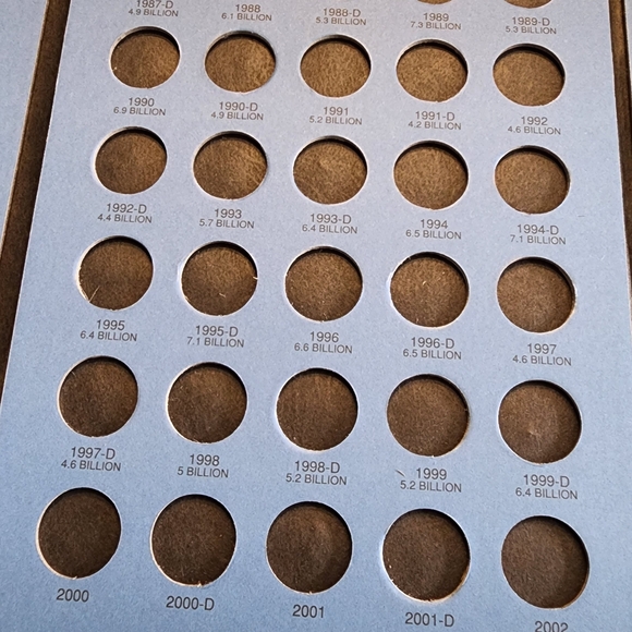 Lincoin Coin Collection Folder - Picture 7 of 9